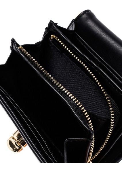 Kadın Siyah Rugan Cüzdan 000A2D560018