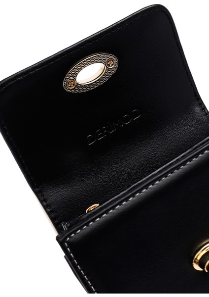 Kadın Siyah Rugan Cüzdan 000A2D560018