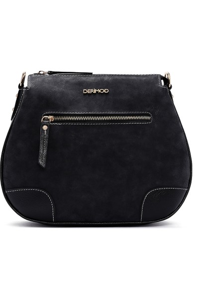 Kadın Siyah Uzun Askılı Nubuk Omuz Çantası 25ABD2105V3 modelleri