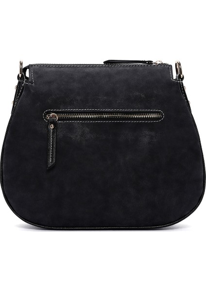 Kadın Siyah Uzun Askılı Nubuk Omuz Çantası 25ABD2105V3 indirimleri