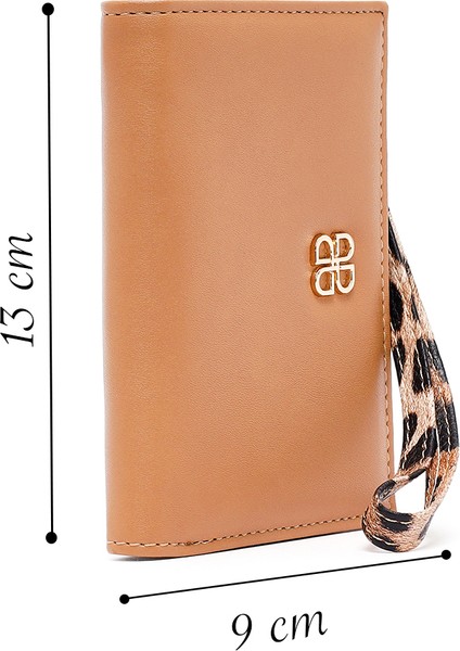 Kadın Taba Leopar Cüzdan 000A2D563214 fiyatları