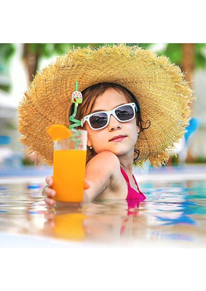 Dekoratif Figürlü Pipet 1 Adet Parti Pipet modelleri