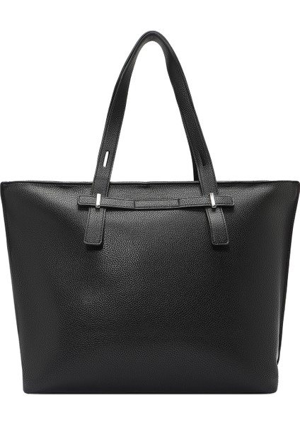 Kadın Siyah Aksesuarlı Omuz Çantası 25ABD2425FT modelleri