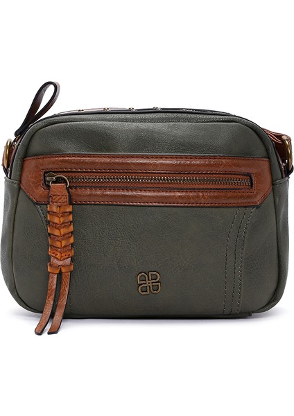 Kadın Haki Uzun Askılı Çapraz Çanta 25WBD2462FT modelleri