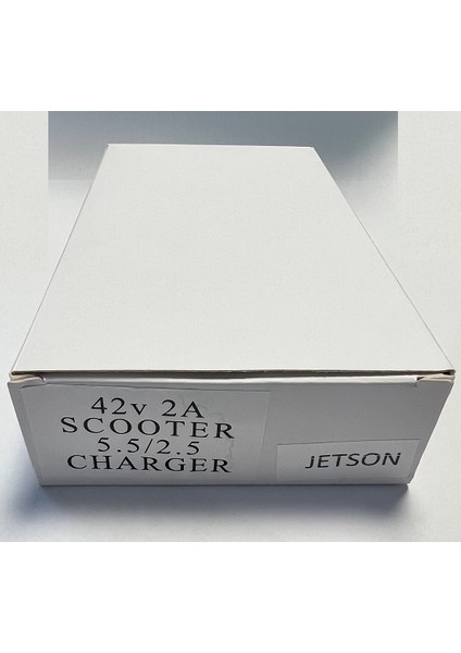 Powermaster Scooter Şarj Cihazı 42V2Amp Adaptör 5,5x2,5MM Uç A Jetson modelleri