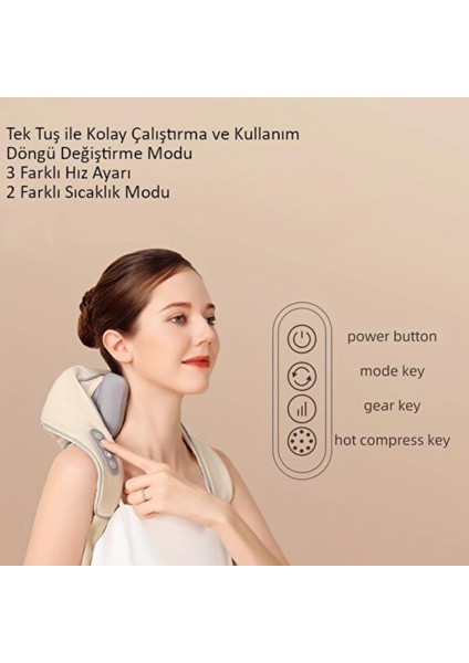 Şarjlı Ovmalı Masaj Aleti Isıtmalı Insan Eli Yoğurma Hisli Masaj Aleti modelleri