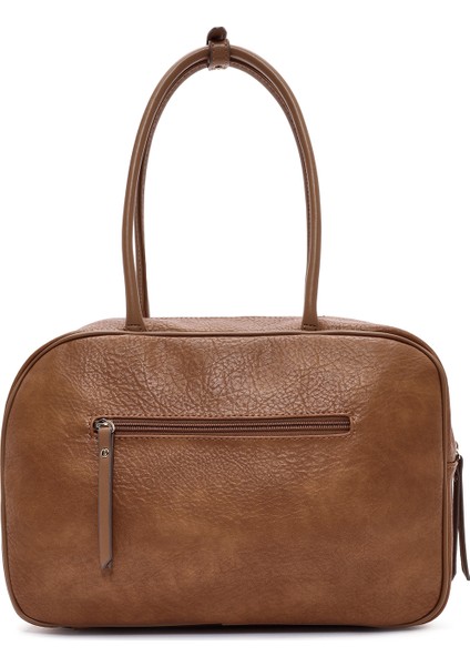 Kadın Kahverengi Uzun Askılı Desenli Kol Çantası 25ABD242314 fırsatları