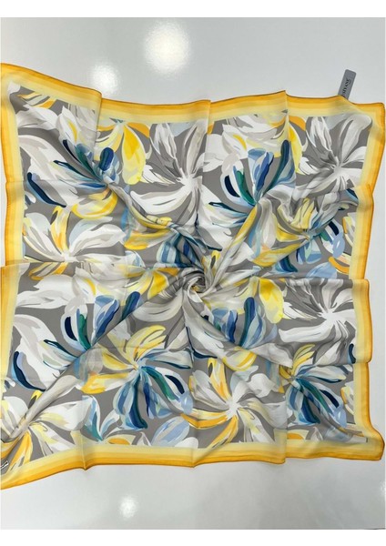 Siyane Pamuk Eşarp Desen 2 - 6