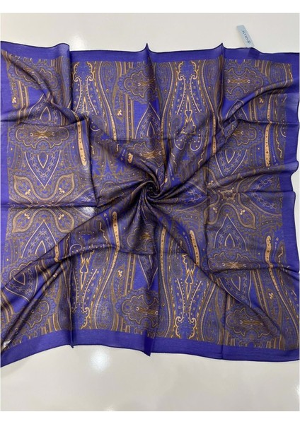 Siyane Pamuk Eşarp Desen 1 - 6