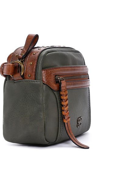 Kadın Haki Uzun Askılı Çapraz Çanta 25WBD2462FT indirimleri