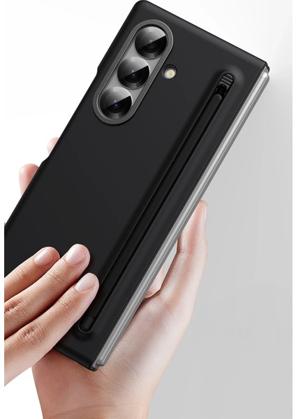 Samsung Galaxy Z Fold 7 Uyumlu Kalem Bölmeli Şık Kapak modelleri
