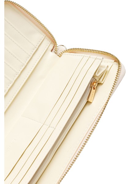 Kadın Krem Askı Detaylı Cüzdan 000A2D5604CV