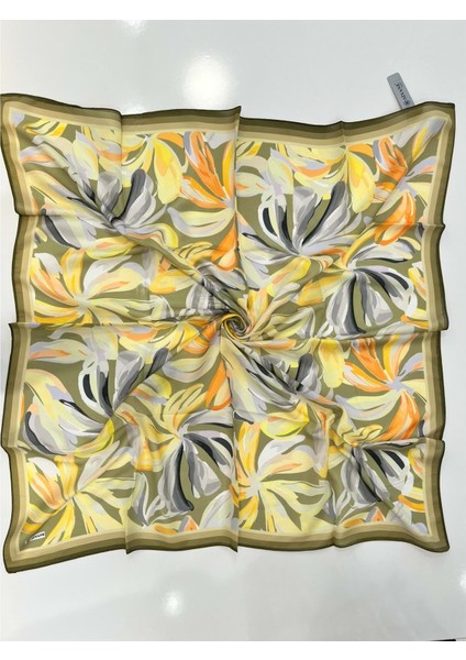 Siyane Pamuk Eşarp Desen 2 - 12