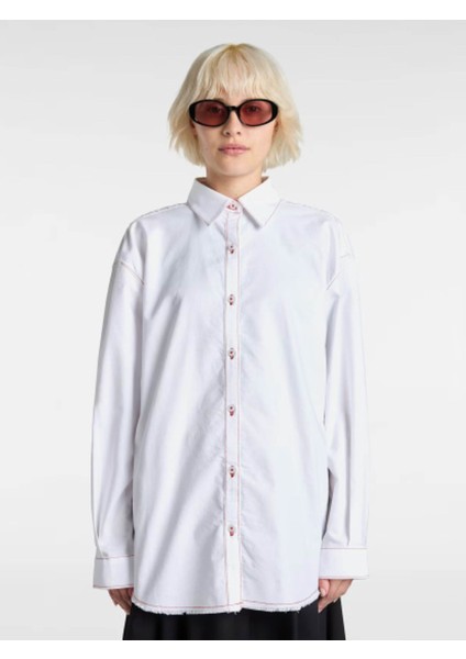 Gillian Graphic Button Down