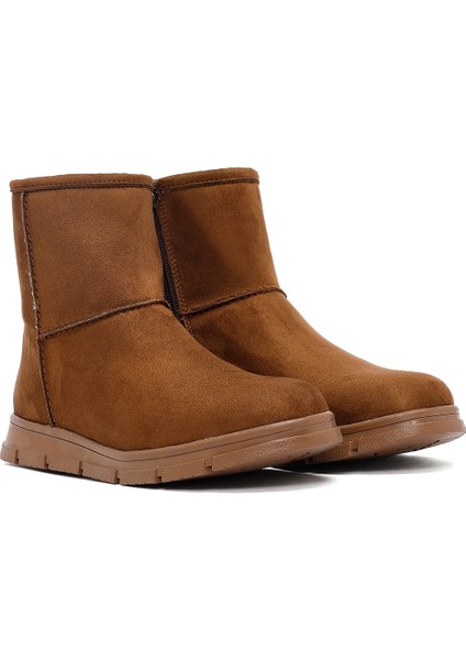 Kadın Taba Fermuarlı Süet Teddy Bot 25WFE250910 fırsatları