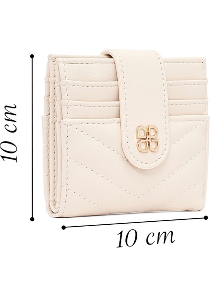 Kadın Krem Kapitone Kartlık 000A2D5621KP fiyatları