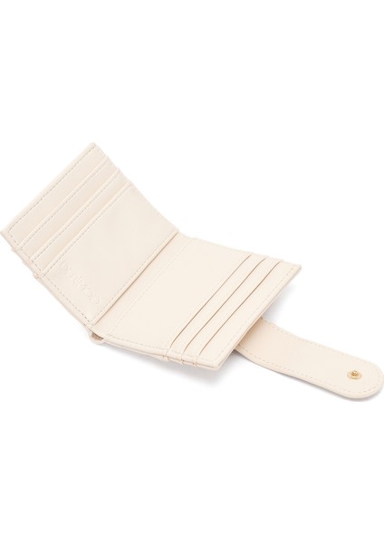 Kadın Krem Kapitone Kartlık 000A2D5621KP