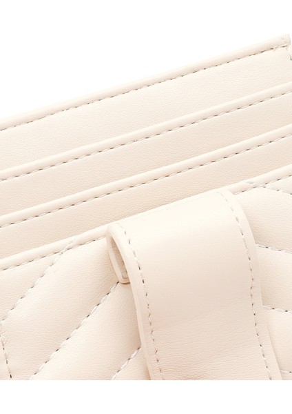 Kadın Krem Kapitone Kartlık 000A2D5621KP