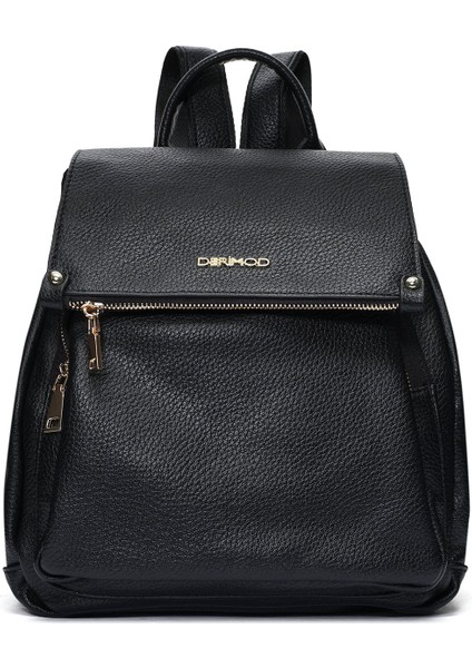 Kadın Siyah Casual Sırt Çantası 25ABD2455FT