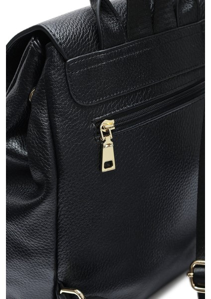 Kadın Siyah Casual Sırt Çantası 25ABD2455FT