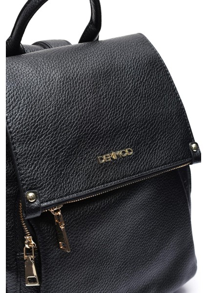 Kadın Siyah Casual Sırt Çantası 25ABD2455FT