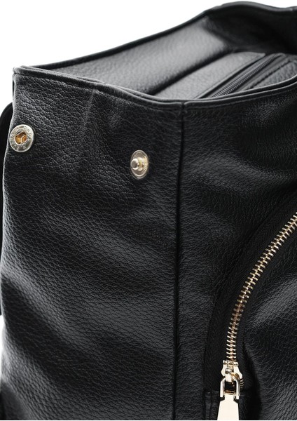 Kadın Siyah Casual Sırt Çantası 25ABD2455FT