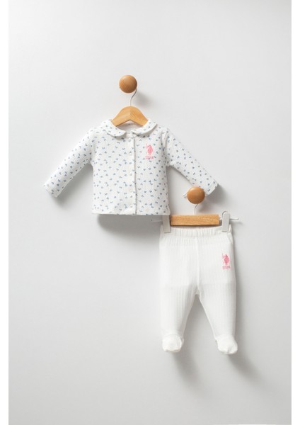 Kız Bebek Mavi Pijama Takım 50322896-VR036