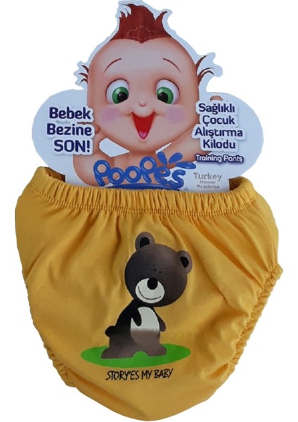 3'lü Erkek Bebek Alıştırma Külodu fırsatları