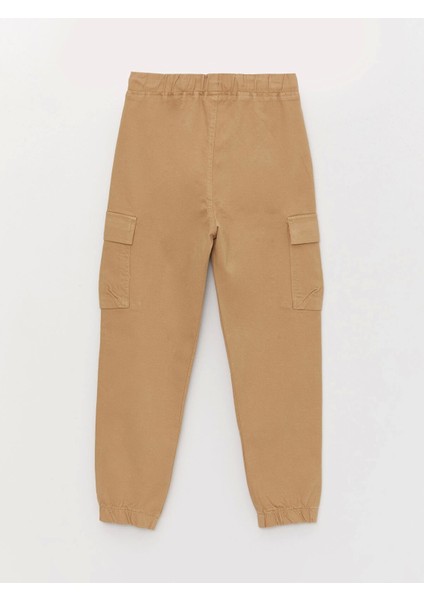 Lcw Kids Bej Rahat Kalıp Erkek Çocuk Jogger Kargo Pantolon modelleri