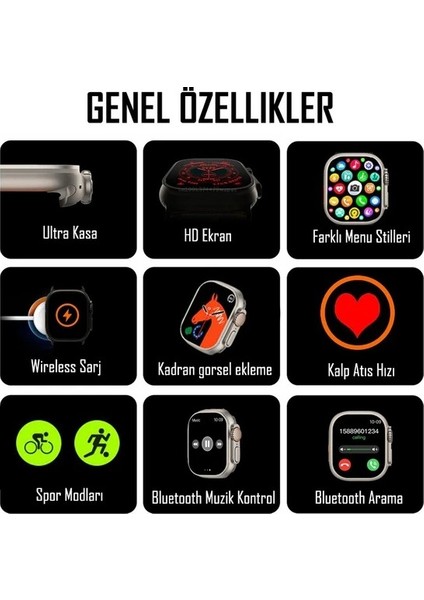 ULTRA Watch Akıllı Saat modelleri