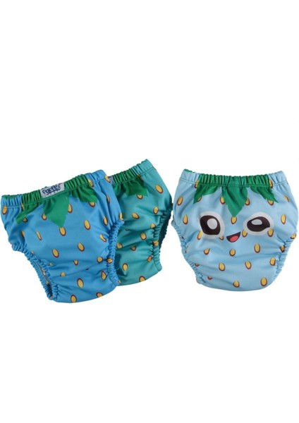 Üçlü Sevimli Çilek Alıştırma Külodu