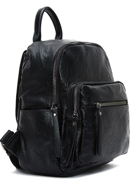 Kadın Siyah Casual Sırt Çantası 25ABD245314 fırsatları