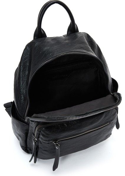 Kadın Siyah Casual Sırt Çantası 25ABD245314