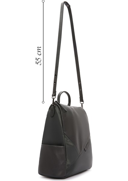 Kadın Gri Uzun Askılı Casual Sırt Çantası 25WBD250214 modelleri