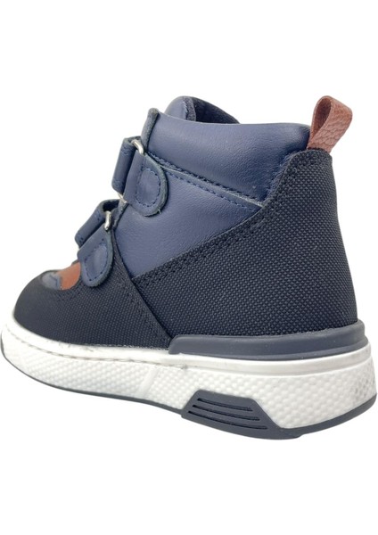 Carlos Erkek Bebe Deri Bot Lacivert modelleri