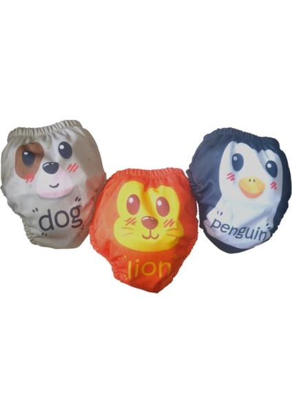 Unisex Üçlü Alıştırma Külodu