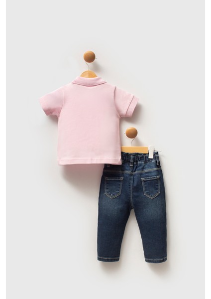 Kız Bebek Toz Pembe Pijama Takım 50322910-VR050 fiyatları