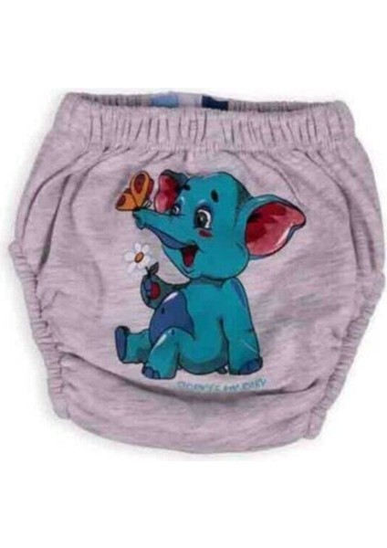 Unisex Bebek Gri Alıştırma Külodu