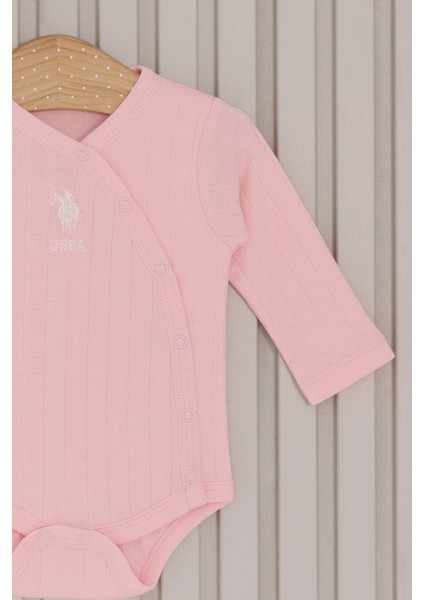 Kız Bebek Açık Pembe Pijama Takım 50322811-VR078 modelleri