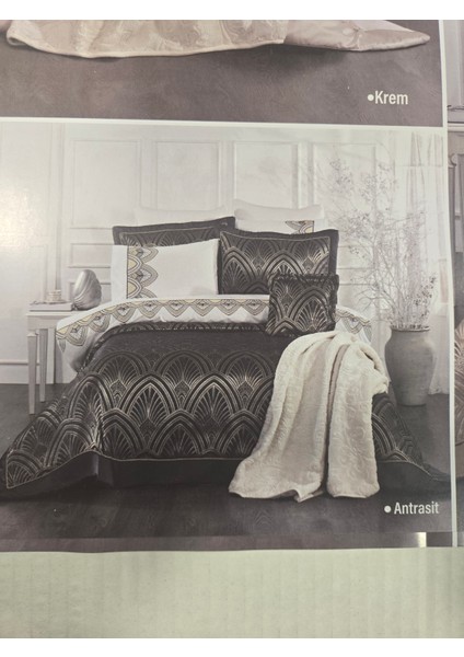Artes 4 Parça Elyaflı Yatak Örtüsü modelleri