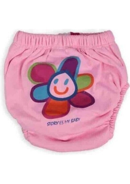 Unisex Pembe Bebek Alıştırma Külodu