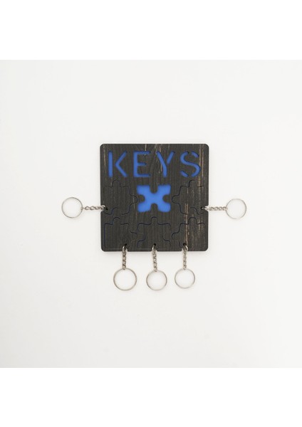 Ahşap Dekoratif Anahtarlık|11*11 CM|AN1014