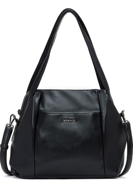 Kadın Siyah Uzun Askılı Omuz Çantası 25WBD2484FT