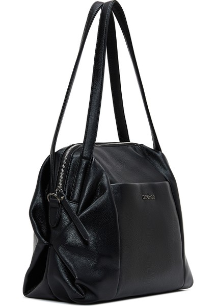 Kadın Siyah Uzun Askılı Omuz Çantası 25WBD2484FT indirimleri