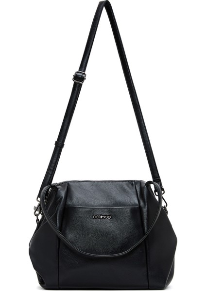 Kadın Siyah Uzun Askılı Omuz Çantası 25WBD2484FT