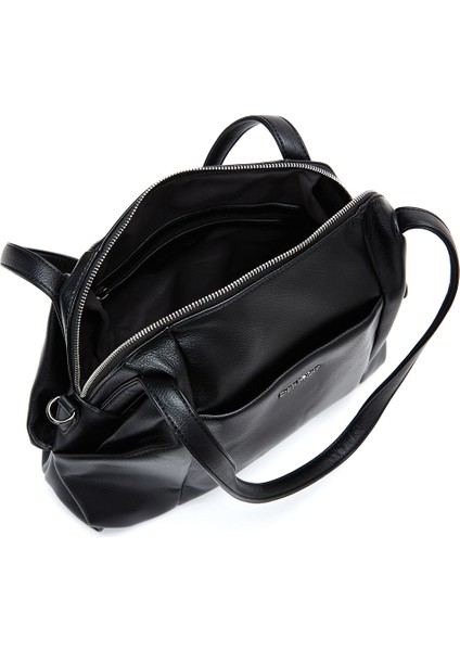 Kadın Siyah Uzun Askılı Omuz Çantası 25WBD2484FT