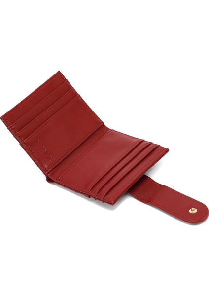 Kadın Bordo Kapitone Kartlık 000A2D5621KP