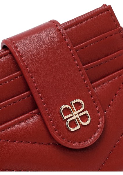 Kadın Bordo Kapitone Kartlık 000A2D5621KP