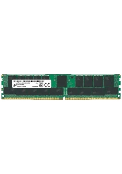 MİCRON 64GB 4DRX4 PC4-3200 DDR4 ECC DIMM DDR4-25600 Sunucu Ram MTA72ASS8G72LZ-3GI2TI