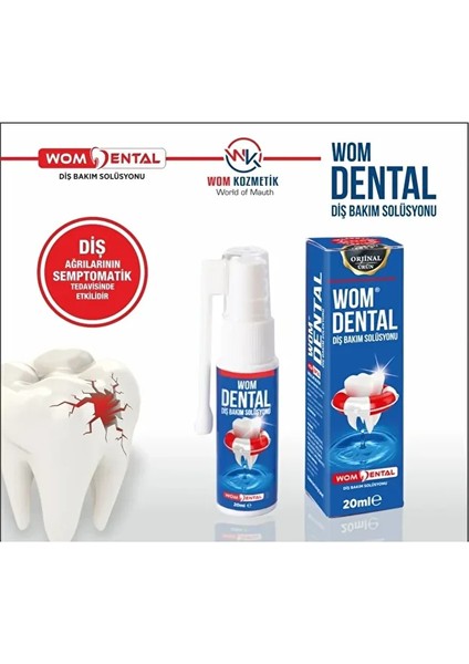 Diş Bakım Solüsyonu 20 ml (2ADET) fiyatları